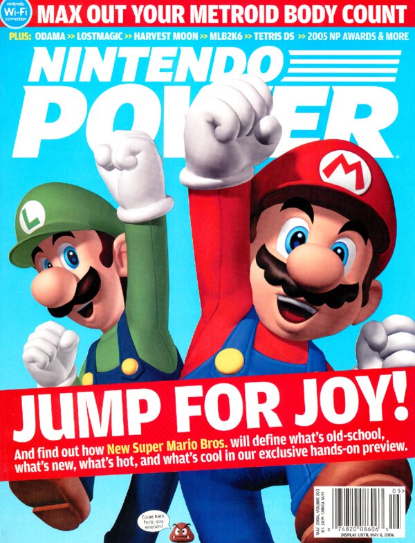 Nintendo Power Issue 203 (May 2006) cover